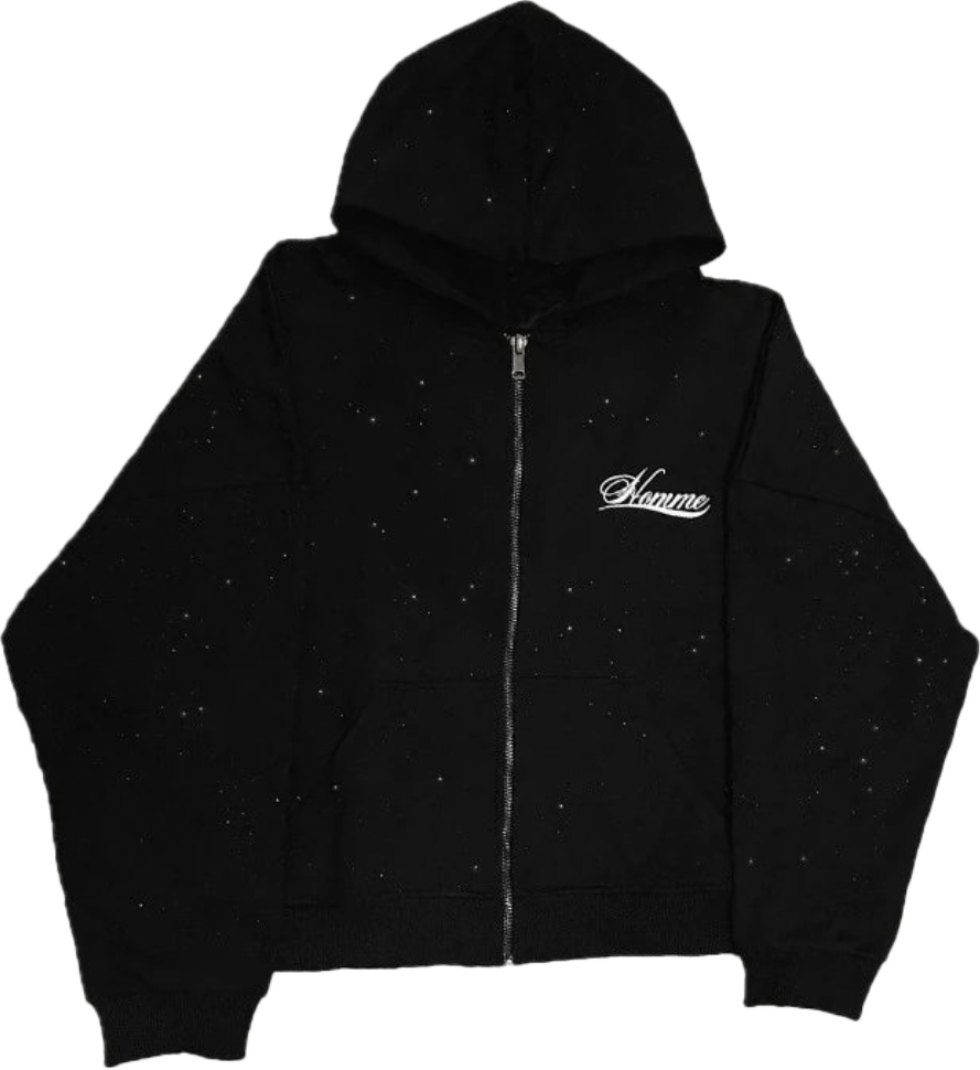 Homme Star Zipper